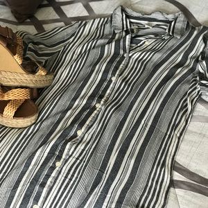 Forever 21 Button Up Shirt Dress